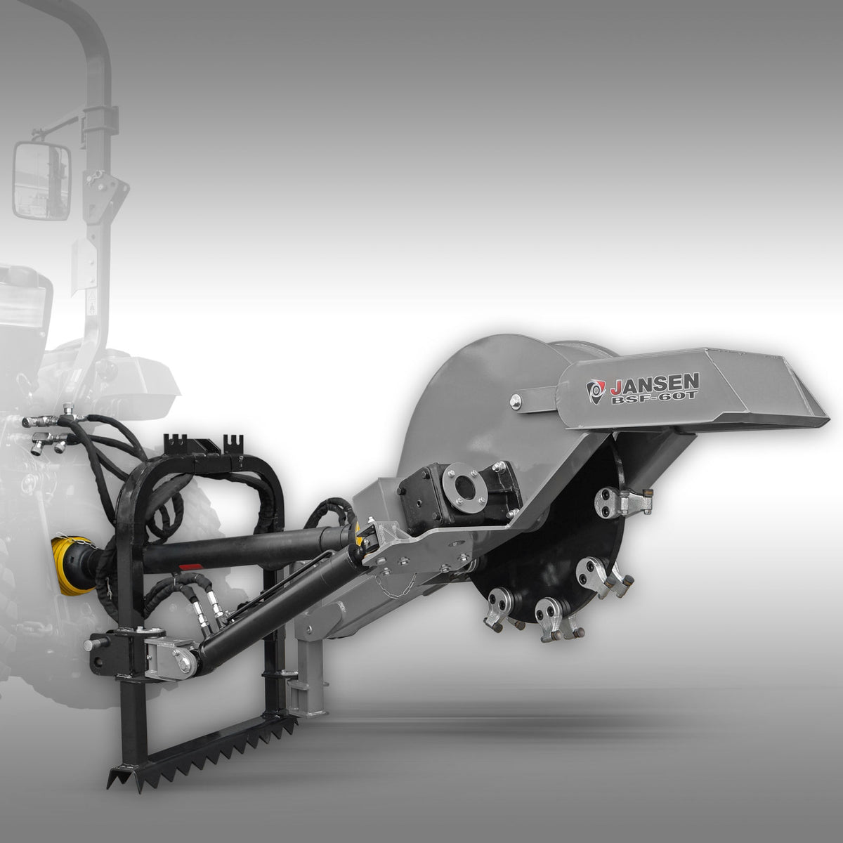 JANSEN BSF-60T, Stubbenfräse