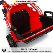 SCHORR RR100THX, Benzin-Holzhäcksler