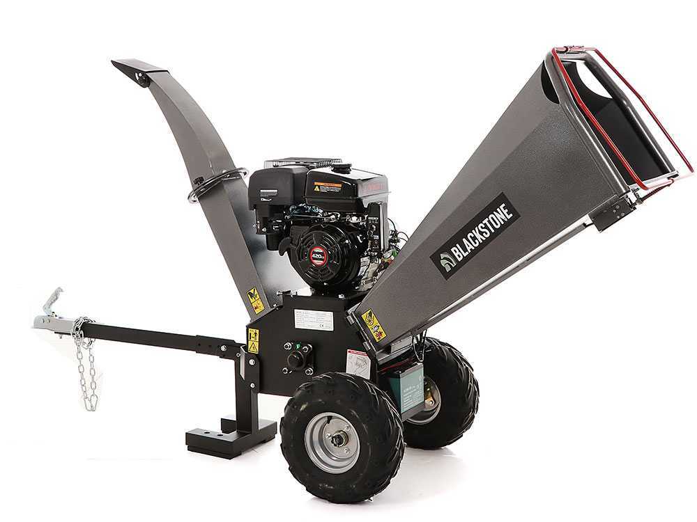 BlackStone BC 1500 LE, Benzin-Holzhäcksler