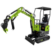 ZIPPER ZI-MBG850DS5, Diesel-Minibagger mit drei Schaufeln