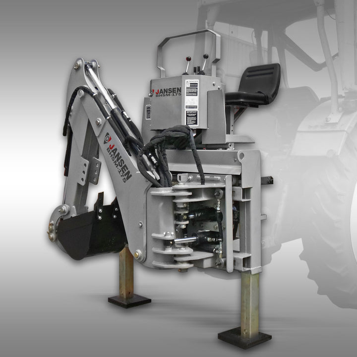 JANSEN BHSM-175, Heckbagger für Traktoren