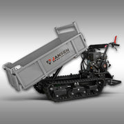 JANSEN RD-800, Raupendumper mit Flachmulde