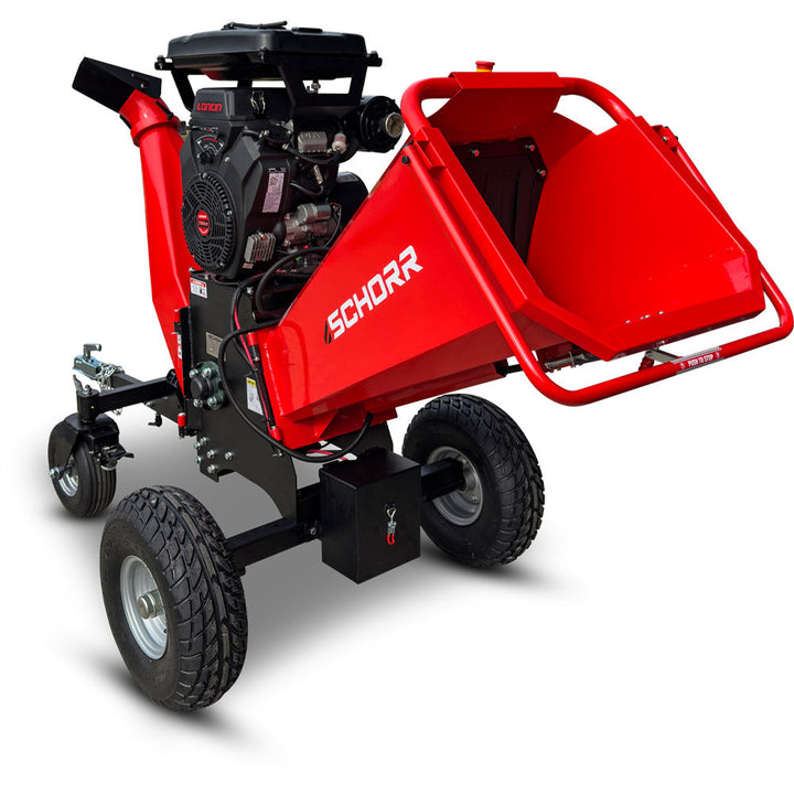 SCHORR RR200THX PRO, Benzin-Holzhäcksler