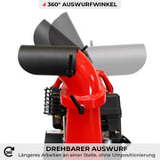 SCHORR RR100THX, Benzin-Holzhäcksler